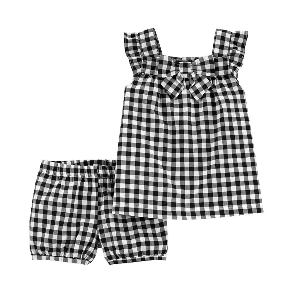 Carter’s Gingham Tank & Short 2-Piece Set | 6M